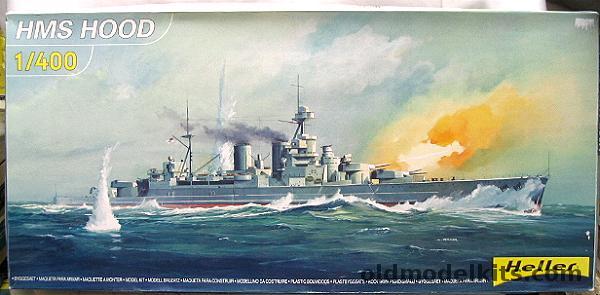 Heller 1/400 HMS Hood Battlecruiser, 81081 plastic model kit